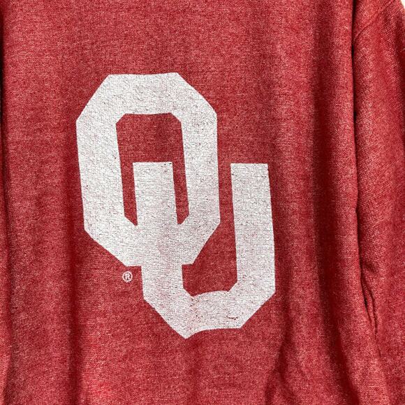 Oklahoma University Red Graphic Sweatshirt Small - Picture 3 of 9